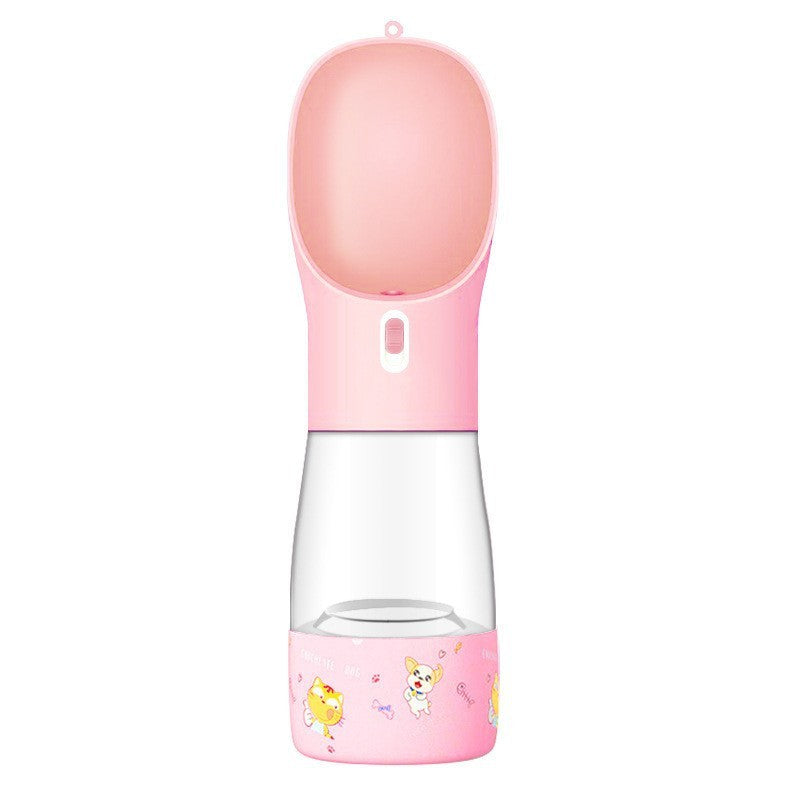 Vattenflaska med skål