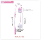 Interaktiv kattleksak med fjäder