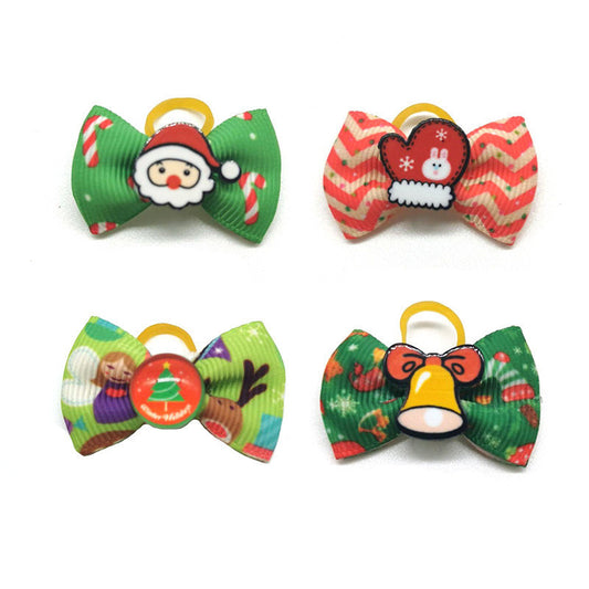 Julblomman – Halsband & Huvudprydnad för Husdjur