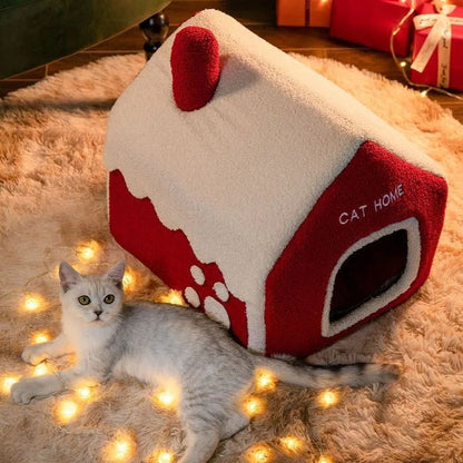 Julhuset – Vintermys för Katt & Hund