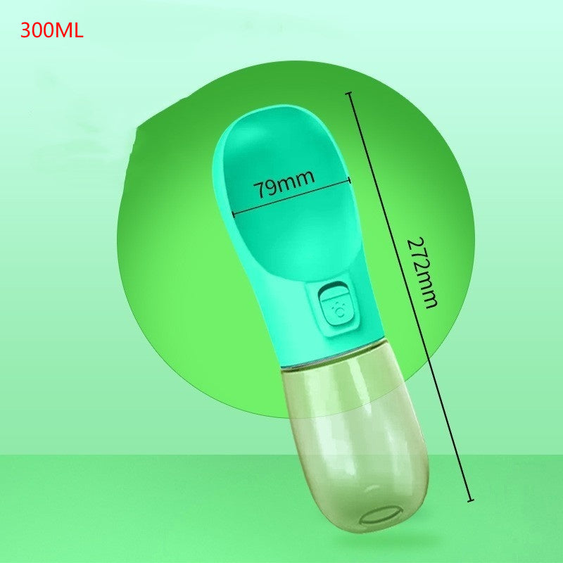 Vattenflaska med skål