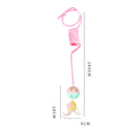 Interaktiv kattleksak med fjäder