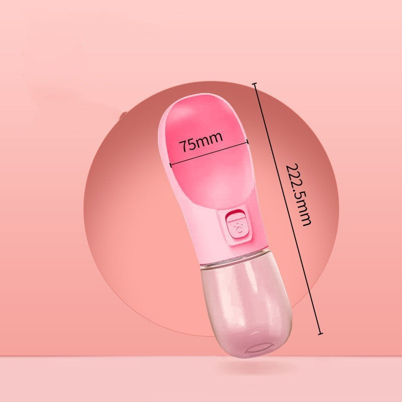 Vattenflaska med skål