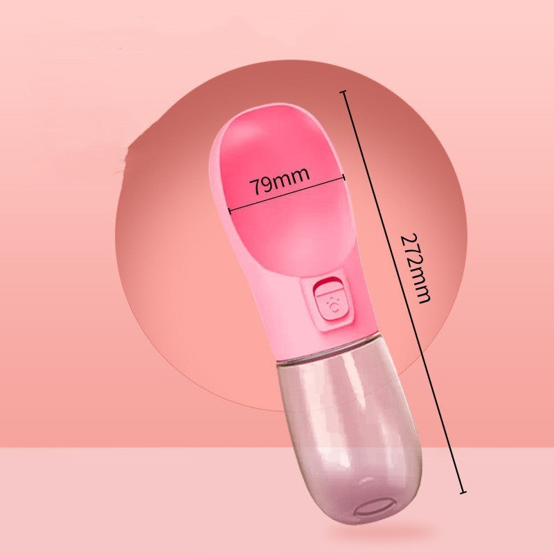 Vattenflaska med skål