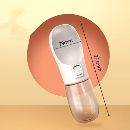 Vattenflaska med skål