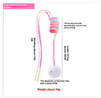 Interaktiv kattleksak med fjäder